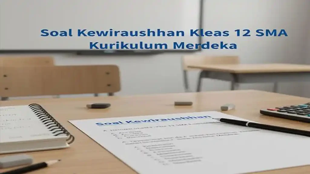 150 Contoh Soal Kewirausahaan Kelas 12 Semester 1 yang Wajib Kamu Kuasai Sebelum Ujian 2026