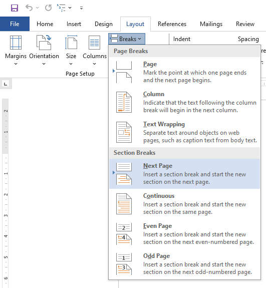 Cara Membuat Halaman Berbeda di Word dengan Mudah dan Cepat - InfoSkrip Cara Membuat Halaman Berbeda di Word dengan Mudah dan Cepat - InfoSkrip