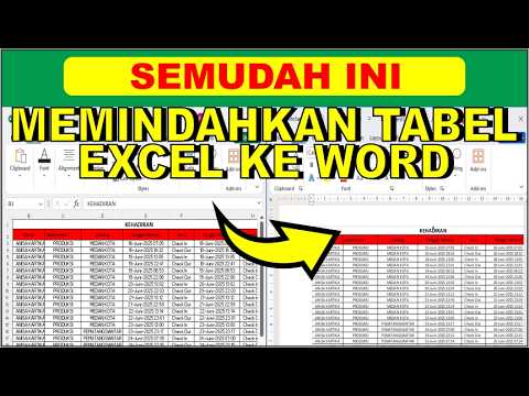 5 Cara Memindahkan File MS Excel ke MS Word Tanpa Berubah, Ternyata Semudah Ini
