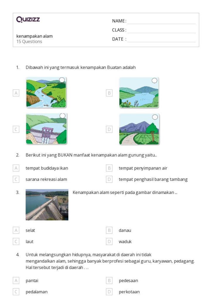 5 Contoh Soal Ketampakan Alam Tema 1 Kelas 5 yang Sering Muncul di Ujian dan Wajib Dikuasai