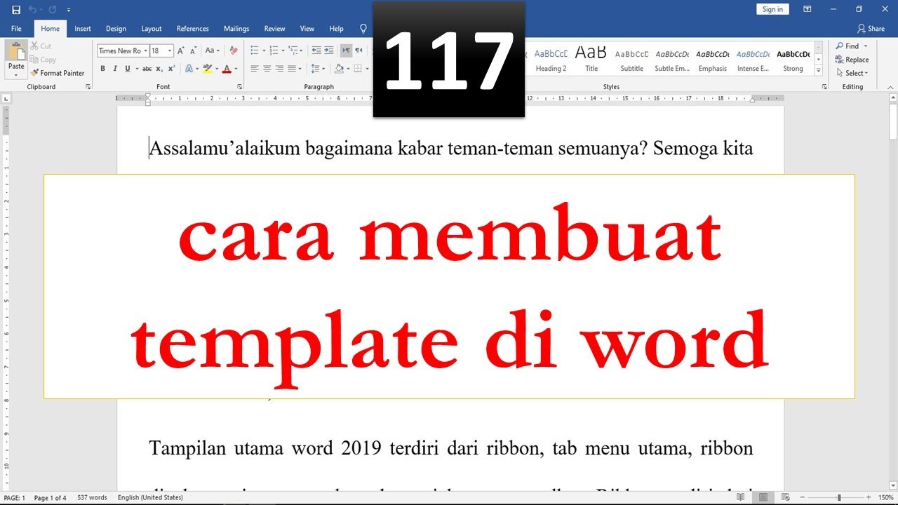 5 Trik Rahasia Cara Membuka Template PPT yang Berubah Word agar Tidak Rusak