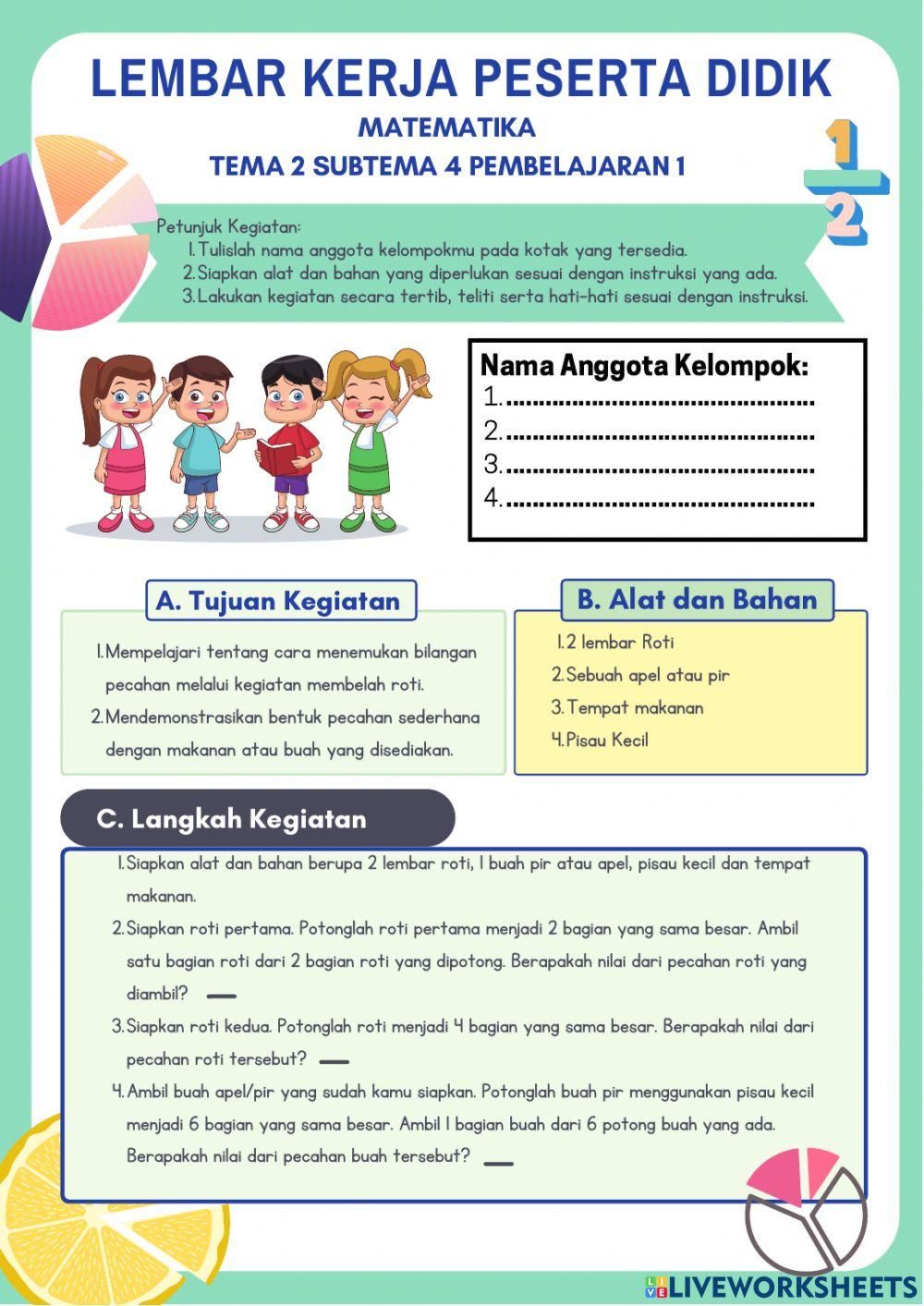 contoh soal kelas 4 tema 2 subtema 3 contoh soal kelas 4 tema 2 subtema 3