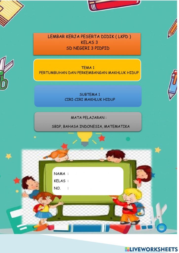 7 Contoh Soal Tema 7 Subtema 3 dan 4 Kelas 1 yang Ternyata Bikin Anak Makin Pintar