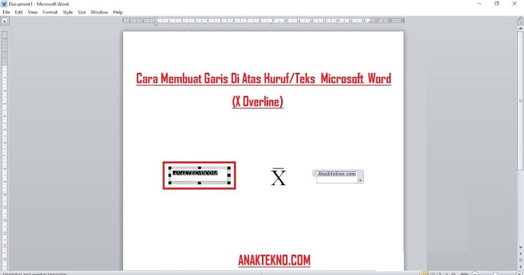 Ternyata 3 Langkah Mudah Cara Membuat Garis Diatas Huruf di Word untuk Desain Stiker Label Ternyata 3 Langkah Mudah Cara Membuat Garis Diatas Huruf di Word untuk Desain Stiker Label