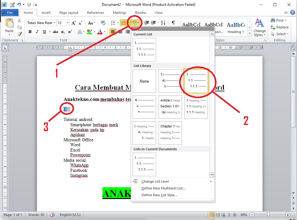 Ternyata Semudah Ini Cara Mengubah Poin Menjadi Angka Microsoft Word yang Jarang Diketahui