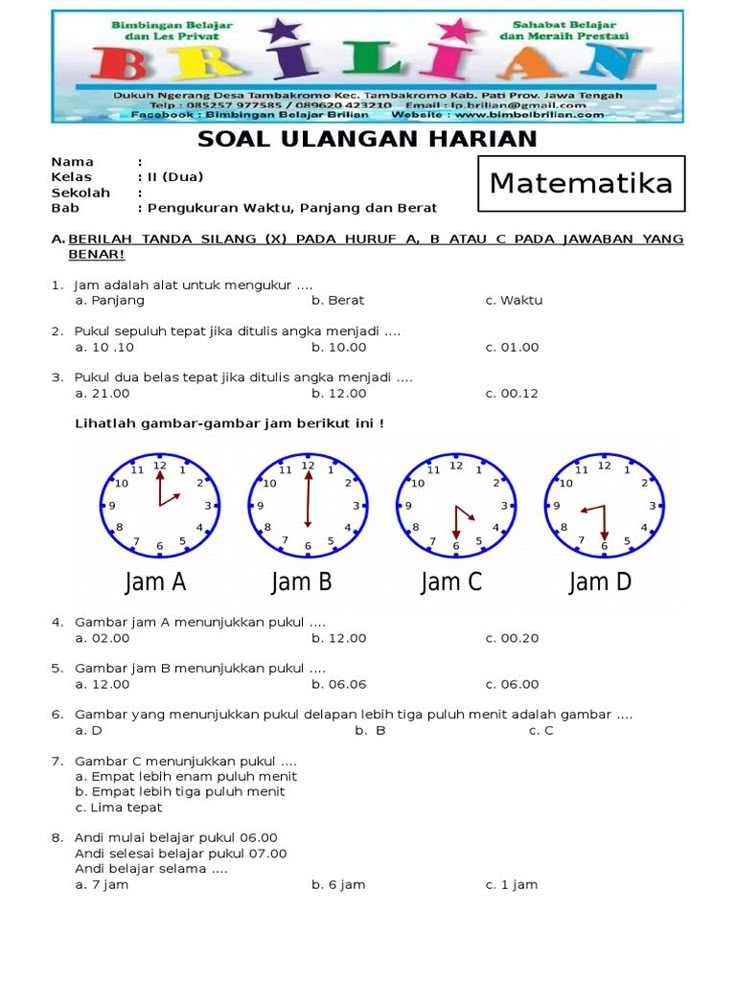 Wajib Tahu! Ini Contoh Soal Matematika Kelas 2 Materi Pengukuran Paling Akurat Wajib Tahu! Ini Contoh Soal Matematika Kelas 2 Materi Pengukuran Paling Akurat
