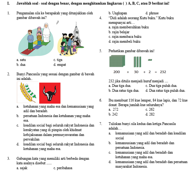 Asyik Belajar Tema 1 Kelas 2 SD