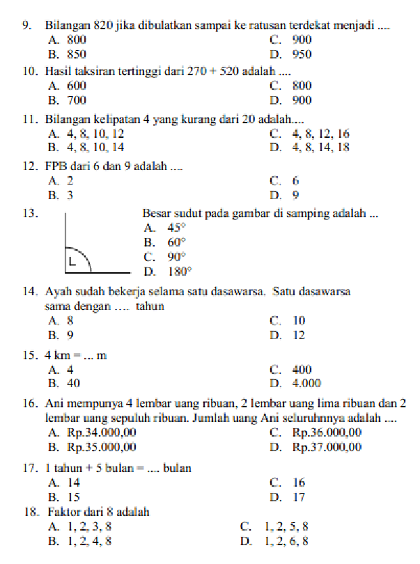 Soal Tema 1 Kelas 4 SD: Tumbuhan dan Lingkungan (Lengkap Kunci Jawaban) Soal Tema 1 Kelas 4 SD: Tumbuhan dan Lingkungan (Lengkap Kunci Jawaban)